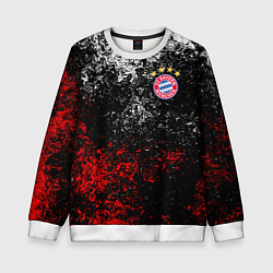 Свитшот детский BAYERN MUNCHEN, цвет: 3D-белый
