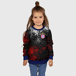 Свитшот детский BAYERN MUNCHEN, цвет: 3D-синий — фото 2