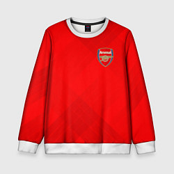 Свитшот детский ARSENAL, цвет: 3D-белый