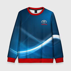 Свитшот детский TOYOTA, цвет: 3D-красный