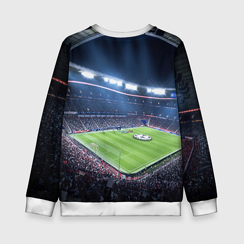 Детский свитшот FC MILAN / 3D-Белый – фото 2