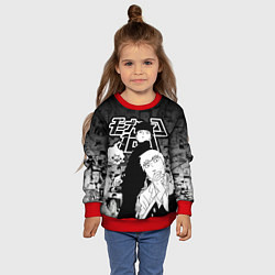 Свитшот детский МОБ ПСИХО 100, цвет: 3D-красный — фото 2