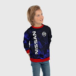 Свитшот детский NISSAN, цвет: 3D-красный — фото 2