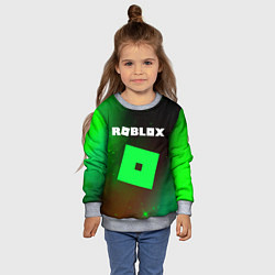 Свитшот детский ROBLOX РОБЛОКС, цвет: 3D-меланж — фото 2