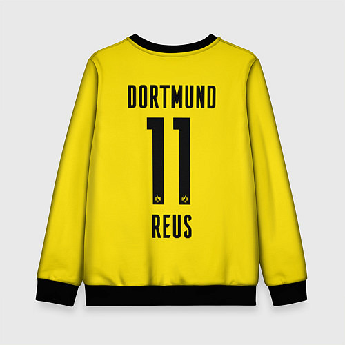 Детский свитшот Reus Borussia Dortmund 20-21 / 3D-Черный – фото 2