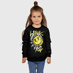 Свитшот детский Blink 182, цвет: 3D-черный — фото 2