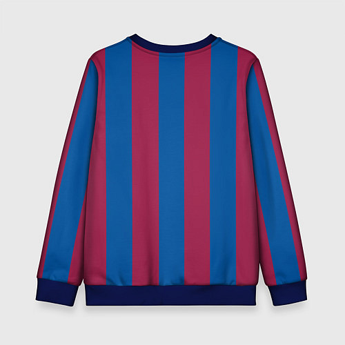 Детский свитшот FC Barcelona 2021 / 3D-Синий – фото 2