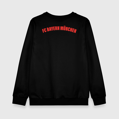Детский свитшот FC Bayern Munchen 20-21 - black / 3D-Черный – фото 2