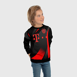 Свитшот детский FC Bayern Munchen, цвет: 3D-черный — фото 2