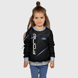 Свитшот детский FORD, цвет: 3D-меланж — фото 2
