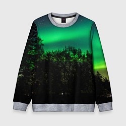 Детский свитшот Северное сияние