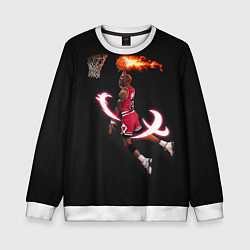 Свитшот детский MICHAEL JORDAN, цвет: 3D-белый