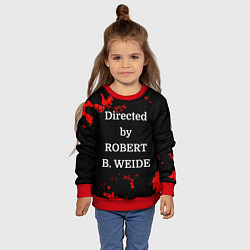Свитшот детский Directed by ROBERT B WEIDE, цвет: 3D-красный — фото 2