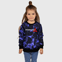 Свитшот детский MITSUBISHI, цвет: 3D-черный — фото 2