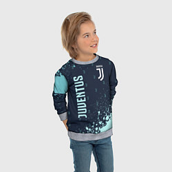 Свитшот детский JUVENTUS ЮВЕНТУС, цвет: 3D-меланж — фото 2
