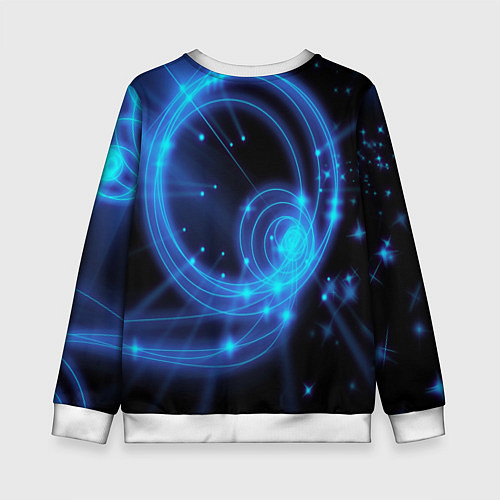 Детский свитшот Sonic SEGA / 3D-Белый – фото 2