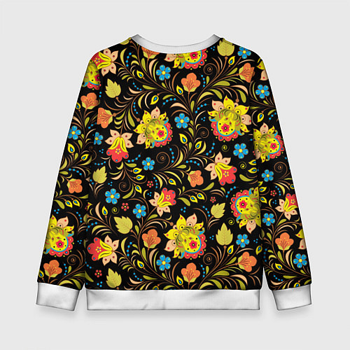 Детский свитшот Русская красавица / 3D-Белый – фото 2