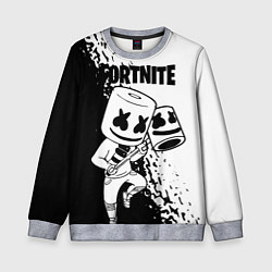 Свитшот детский FORTNITE MARSHMELLO, цвет: 3D-меланж