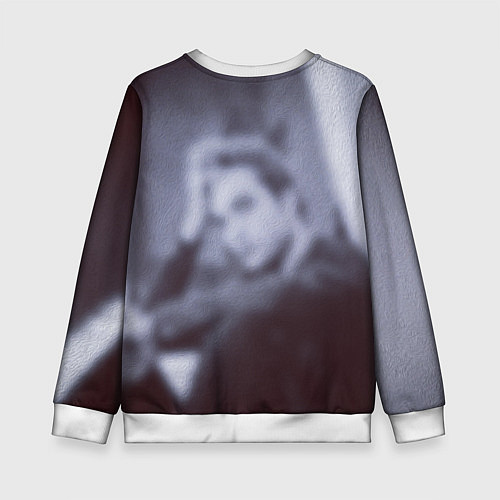 Детский свитшот Роберт Паттинсон / 3D-Белый – фото 2