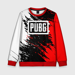 Свитшот детский PUBG, цвет: 3D-красный