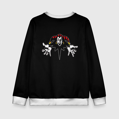 Детский свитшот КОРОЛЬ И ШУТ / 3D-Белый – фото 2