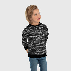 Свитшот детский Fill the Phonk, цвет: 3D-черный — фото 2