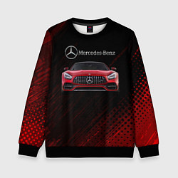 Свитшот детский Mercedes Benz AMG, цвет: 3D-черный
