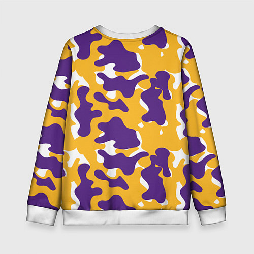 Детский свитшот LA LAKERS ЛЕЙКЕРС / 3D-Белый – фото 2