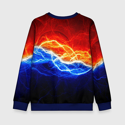 Детский свитшот Among us sabotage / 3D-Синий – фото 2