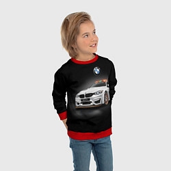 Свитшот детский Safety car, цвет: 3D-красный — фото 2
