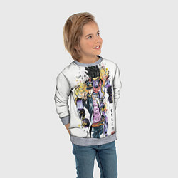 Свитшот детский JOJO, цвет: 3D-меланж — фото 2