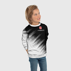 Свитшот детский Амбрелла, цвет: 3D-белый — фото 2