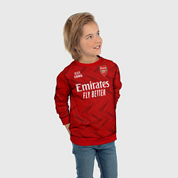 Свитшот детский ARSENAL 2021 - ДОМАШНЯЯ, цвет: 3D-красный — фото 2