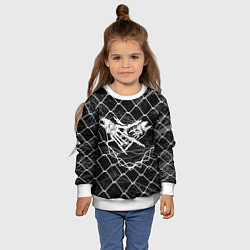 Свитшот детский Velial Squad, цвет: 3D-белый — фото 2