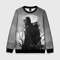 Свитшот детский СТАЛКЕР 2, цвет: 3D-черный