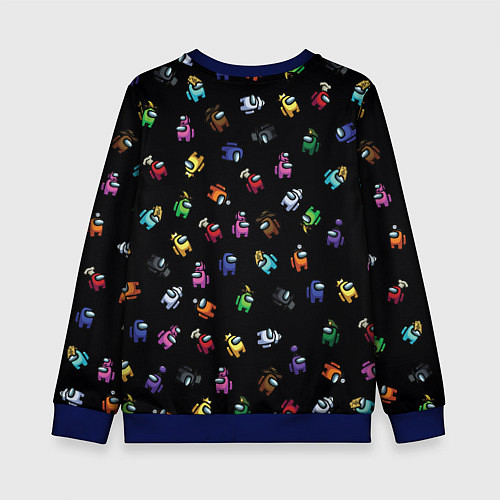 Детский свитшот Among Us / 3D-Синий – фото 2