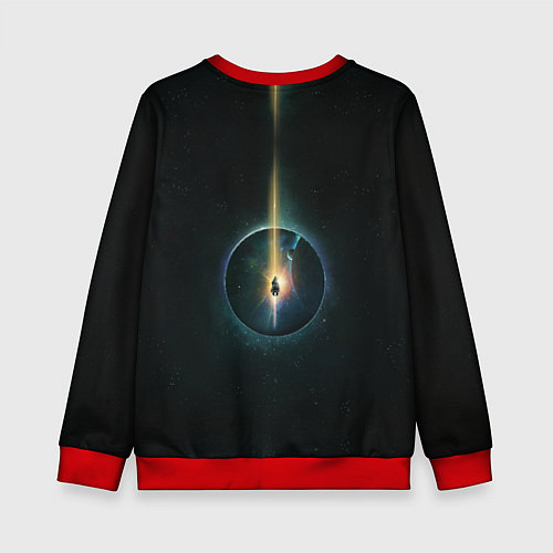 Детский свитшот Экспансия / 3D-Красный – фото 2