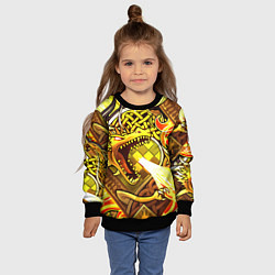 Свитшот детский CS GO DRAGON LORE, цвет: 3D-черный — фото 2