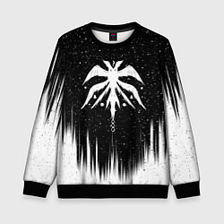 Свитшот детский Башня бога Крылатое древо Z, цвет: 3D-черный