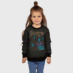Свитшот детский The Doors, цвет: 3D-черный — фото 2