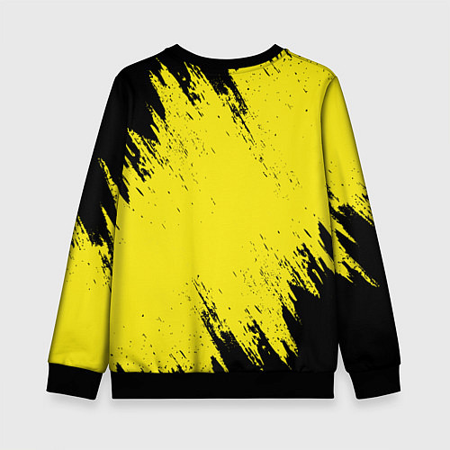 Детский свитшот Cyberpunk 2077 / 3D-Черный – фото 2