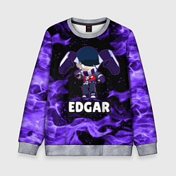 Детский свитшот BRAWL STARS EDGAR