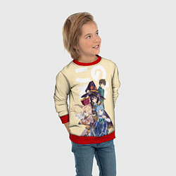 Свитшот детский KonoSuba, цвет: 3D-красный — фото 2