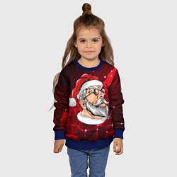 Свитшот детский Кульный дед, цвет: 3D-синий — фото 2