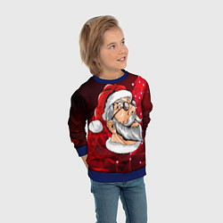 Свитшот детский Кульный дед, цвет: 3D-синий — фото 2