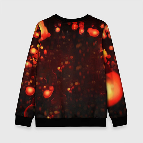 Детский свитшот Итадори / 3D-Черный – фото 2