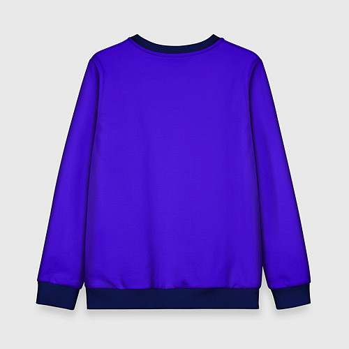 Детский свитшот Евангилион / 3D-Синий – фото 2