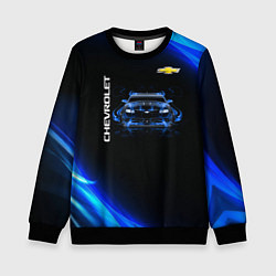 Свитшот детский Chevrolet, цвет: 3D-черный