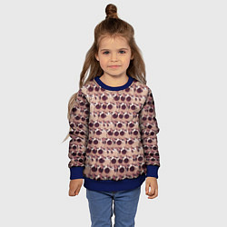 Свитшот детский PoP PoP PoP PoP PoP PoP PoP, цвет: 3D-синий — фото 2