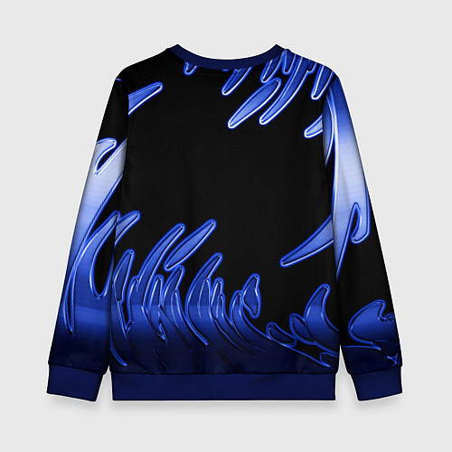 Детский свитшот Subaru / 3D-Синий – фото 2